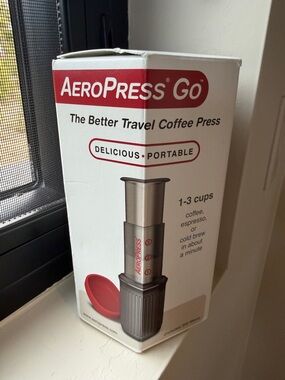 AeroPress Portable Coffee Press - Red